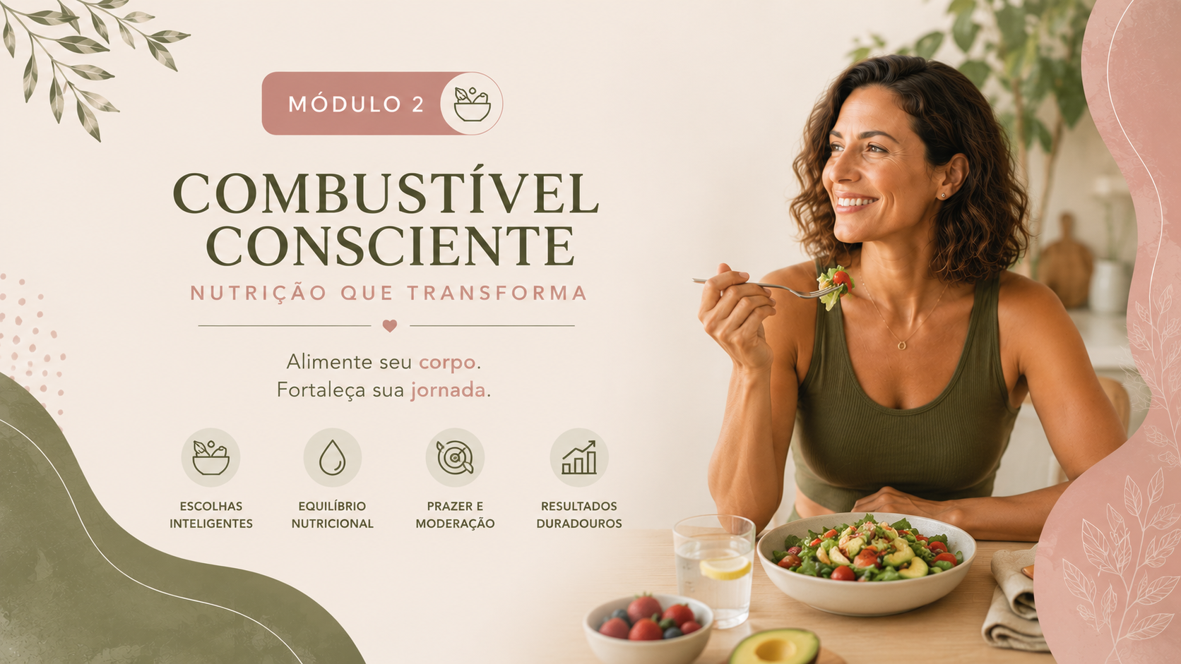 Capa do Módulo 2, Alimentação
